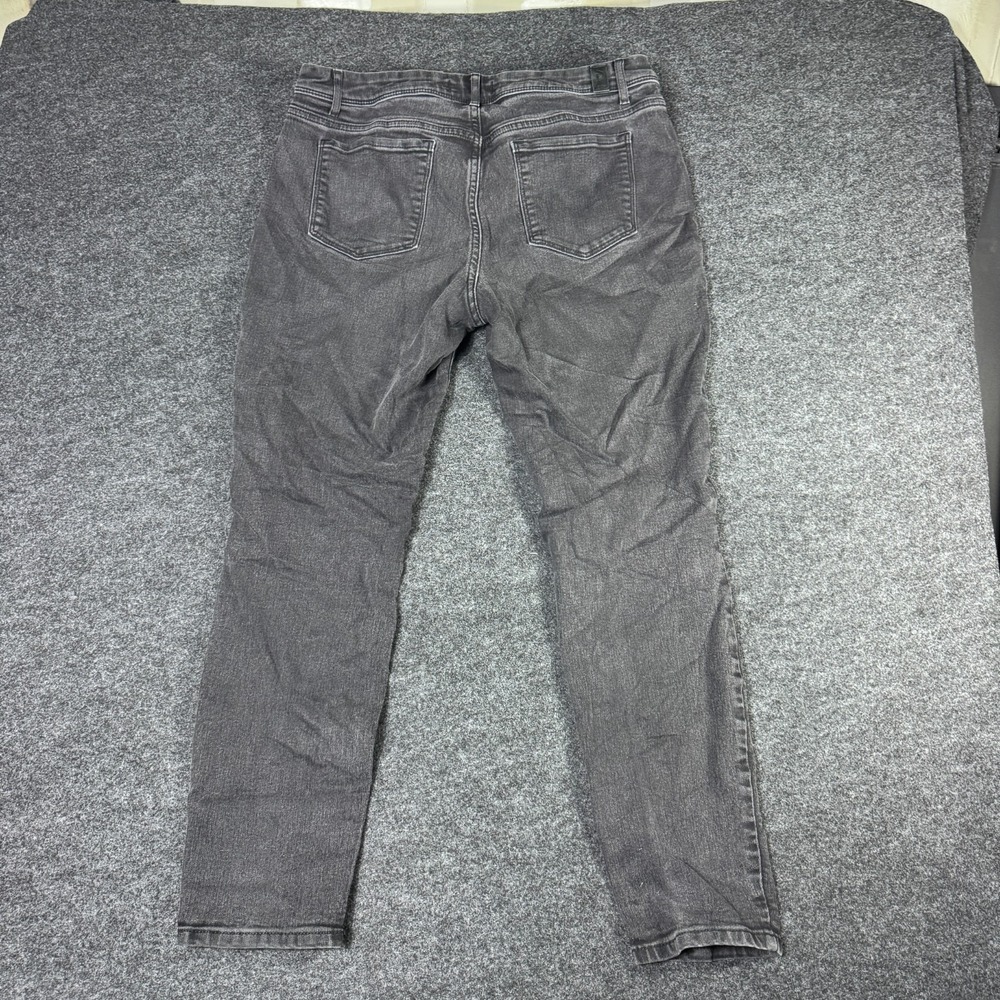 Simply Vera Vera Wang Skinny Jeans Womens 14 Gray Denim Cotton Pockets Casual